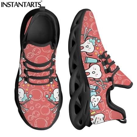 White Cartoon Tooth Pattern Women Flats Shoes Mesh Lace Up Comfortable Walk Sneaker Female Footwear Dentisit Shoes
White Cartoon Tooth Pattern Women Flats Shoes Mesh Lace Up Comfortable Walk Sneaker Female Footwear Dentisit Shoes