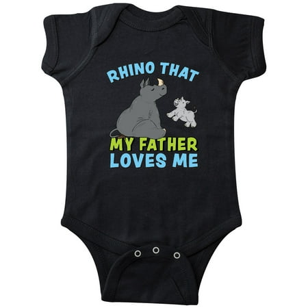 Inktastic Rhino That My Father Loves Me with Cute Rhinos Gift Baby Boy or Baby Girl Bodysuit
Inktastic Rhino That My Father Loves Me with Cute Rhinos Gift Baby Boy or Baby Girl Bodysuit