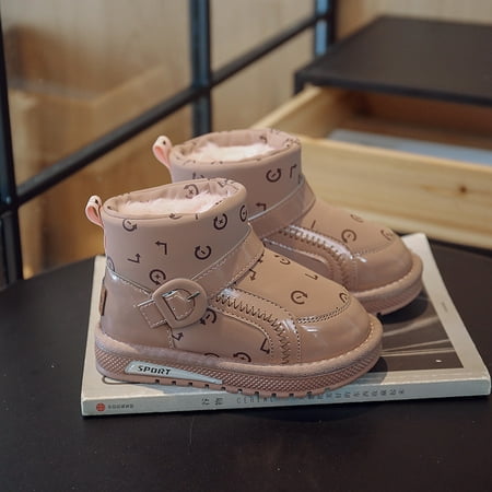 Children s plush thickened snow boots Winter girls solid color anti-skid waterproof warm cotton boots
Children s plush thickened snow boots Winter girls solid color anti-skid waterproof warm cotton boots