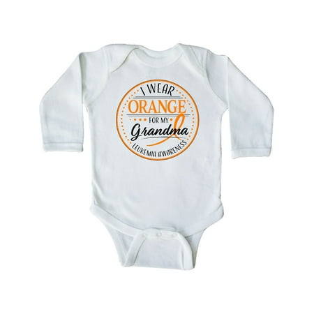 Inktastic I Wear Orange for my Grandma- Leukemia Awareness Gift Baby Boy or Baby Girl Long Sleeve Bodysuit
Inktastic I Wear Orange for my Grandma- Leukemia Awareness Gift Baby Boy or Baby Girl Long Sleeve Bodysuit
