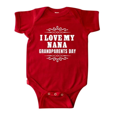 Inktastic Grandparents Day I Love My Nana Gift Baby Boy or Baby Girl Bodysuit
Inktastic Grandparents Day I Love My Nana Gift Baby Boy or Baby Girl Bodysuit
