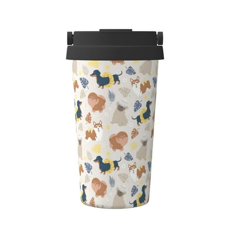 Junzan Dogs for Stainless Steel Vacuum Insulated Tumbler - Reusable Insulated Cold Brew Iced Coffee Cup Thermos -Gifts for Women Men Him Her
Junzan Dogs for Stainless Steel Vacuum Insulated Tumbler - Reusable Insulated Cold Brew Iced Coffee Cup Thermos -Gifts for Women Men Him Her