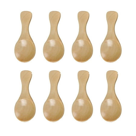 8 Pcs Wooden Spoon Mini Milk Powder Spoon Children Ice Cream Spoon Handmade Short Handle Sugar Spoon (Primary Color)
8 Pcs Wooden Spoon Mini Milk Powder Spoon Children Ice Cream Spoon Handmade Short Handle Sugar Spoon (Primary Color)