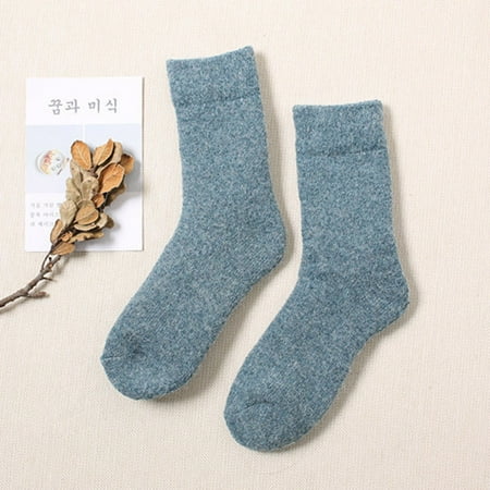 4 pair Women Solid Color 30% Wool Socks In Winter Thickened Warm Thick Thread Towel Socks Color Random
4 pair Women Solid Color 30% Wool Socks In Winter Thickened Warm Thick Thread Towel Socks Color Random