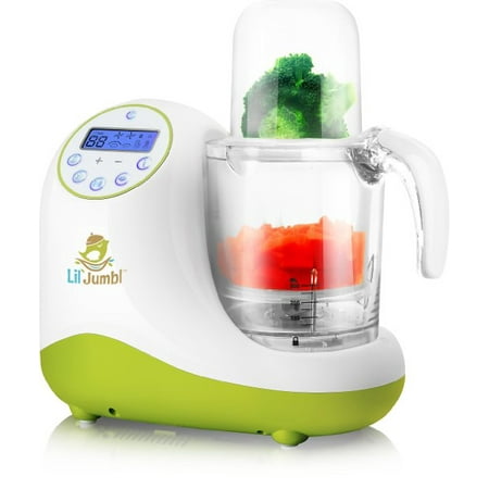 Lila Jumbl MealPro All-in-One Baby Food Blender, Steamer & Reheater