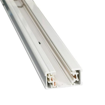 4 ft. Single Circuit Halo Track - White