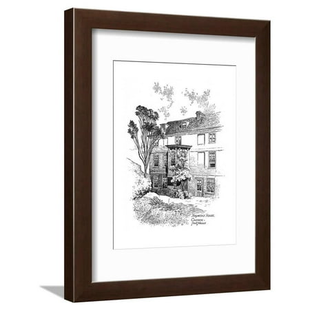 Hogarth's House, Chiswick, 1912 Framed Print Wall Art By Frederick Adcock