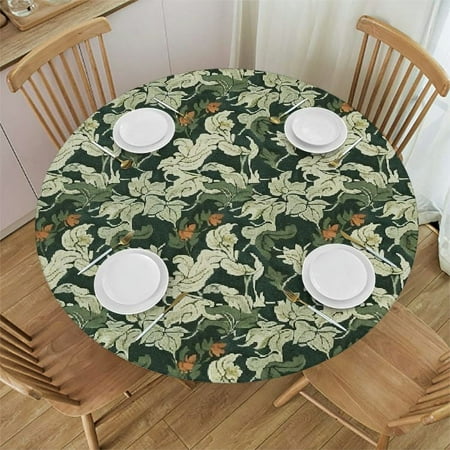 Sheronv Pattern Design Wallpaper Round Table Cover Stain Resistant Washable Indoor Outdoor Tablecloth Kitchen Dining Wedding Parties Waterproof Fabric 100% Polyester 38-42
Sheronv Pattern Design Wallpaper Round Table Cover Stain Resistant Washable Indoor Outdoor Tablecloth Kitchen Dining Wedding Parties Waterproof Fabric 100% Polyester 38-42