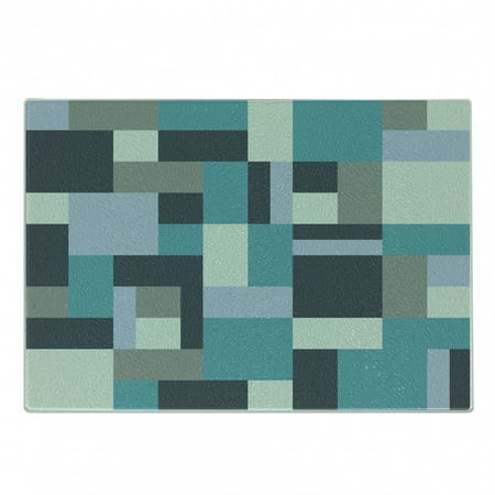 Abstract Cutting Board Geometric Style Pattern with Square and Rectangular Shapes Modern Creative Decorative Tempered Glass Cutting and Serving Board in 3 Sizes by Ambesonne
Abstract Cutting Board Geometric Style Pattern with Square and Rectangular Shapes Modern Creative Decorative Tempered Glass Cutting and Serving Board in 3 Sizes by Ambesonne