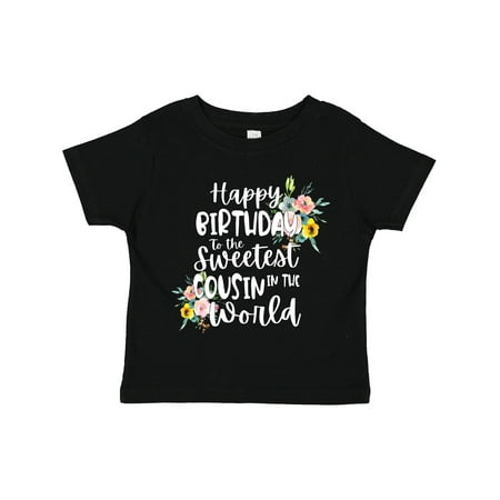 Inktastic Happy Birthday to the Sweetest Cousin in the World Gift Toddler Toddler Girl T-Shirt
Inktastic Happy Birthday to the Sweetest Cousin in the World Gift Toddler Toddler Girl T-Shirt