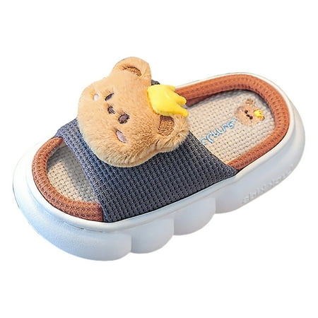 nsendm Male Shoes Big Kid Puppy Pals Sleepers Bear Children Four Seasons Indoor Cotton Slippers for Boys and Girls Toddler Kid Slippers Boys Grey 28
nsendm Male Shoes Big Kid Puppy Pals Sleepers Bear Children Four Seasons Indoor Cotton Slippers for Boys and Girls Toddler Kid Slippers Boys Grey 28