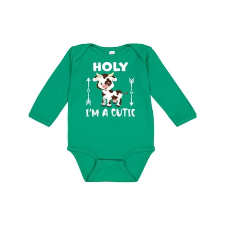 Inktastic I m a Cutie White and Brown Holstein Cow with Arrows Gift Baby Boy or Baby Girl Long Sleeve Bodysuit
Inktastic I m a Cutie White and Brown Holstein Cow with Arrows Gift Baby Boy or Baby Girl Long Sleeve Bodysuit