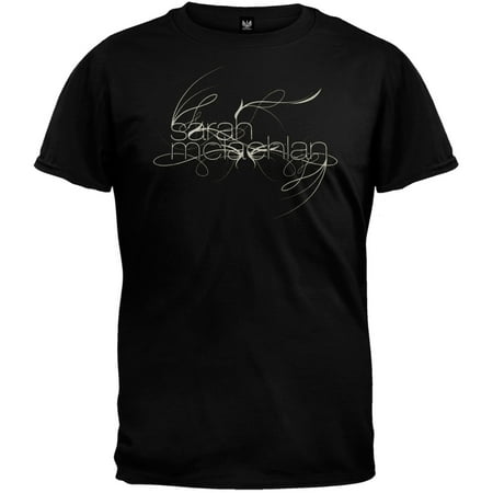 Sarah McLachlan - Black Swirl T-Shirt