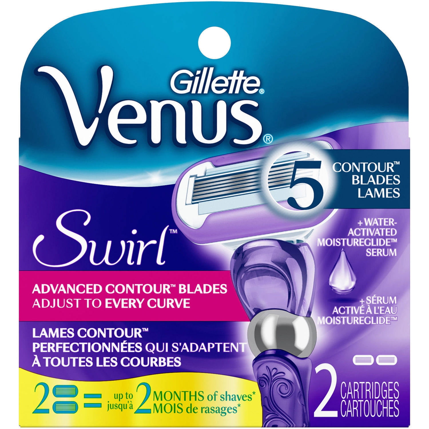 Bump Fighter Razor Cartridges, 5 count