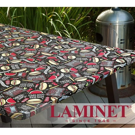 LAMINET Elastic Fitted Table Cover - All American BBQ - Oblong/Oval - Fits Tables up to 48 x 68
LAMINET Elastic Fitted Table Cover - All American BBQ - Oblong/Oval - Fits Tables up to 48 x 68