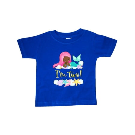 Inktastic I m 2 Mermaid with Pink Hair and Shells Gift Baby Boy or Baby Girl T-Shirt
Inktastic I m 2 Mermaid with Pink Hair and Shells Gift Baby Boy or Baby Girl T-Shirt