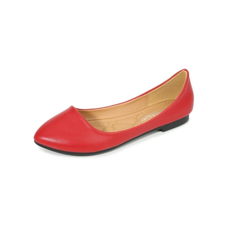 Tenmix Women Flat Pumps Memory Foam Flats Pointy Toe Casual Shoes Slip On Loafers Womens Breathable Soft Walking Shoe Red 8.5
Tenmix Women Flat Pumps Memory Foam Flats Pointy Toe Casual Shoes Slip On Loafers Womens Breathable Soft Walking Shoe Red 8.5