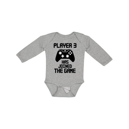 Inktastic Player 3 Has Joined the Game Gift Baby Boy or Baby Girl Long Sleeve Bodysuit
Inktastic Player 3 Has Joined the Game Gift Baby Boy or Baby Girl Long Sleeve Bodysuit