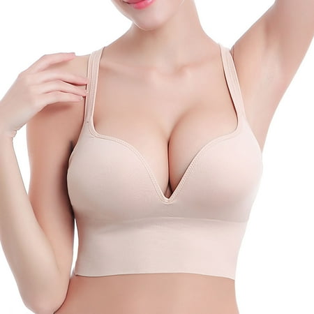 MRULIC lingerie for women New Fashion Women Sports Bra Gather Vest Wireless Running Fitness Underwear Khaki + M
MRULIC lingerie for women New Fashion Women Sports Bra Gather Vest Wireless Running Fitness Underwear Khaki + M