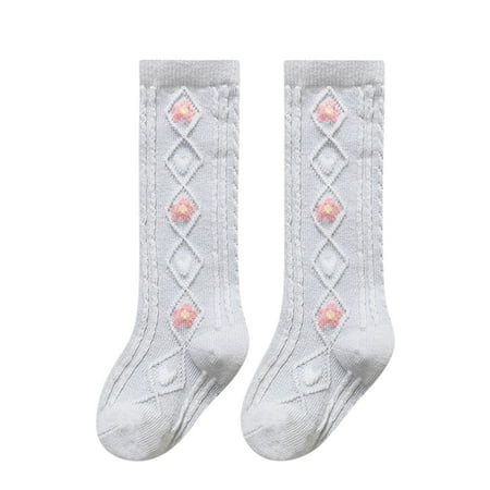 TOWED22 Toddler Socks Toddler Baby Kids Girls Warm Cute Knee-High Socks Stockings Mid-Calf Length Socks Soft And Elegant Socks Grey
TOWED22 Toddler Socks Toddler Baby Kids Girls Warm Cute Knee-High Socks Stockings Mid-Calf Length Socks Soft And Elegant Socks Grey