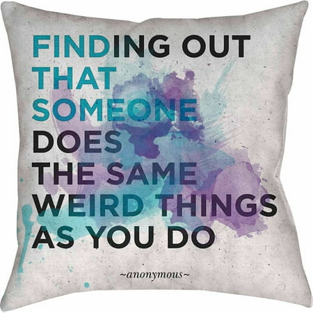 Thumbprintz Find that Someone Pillow