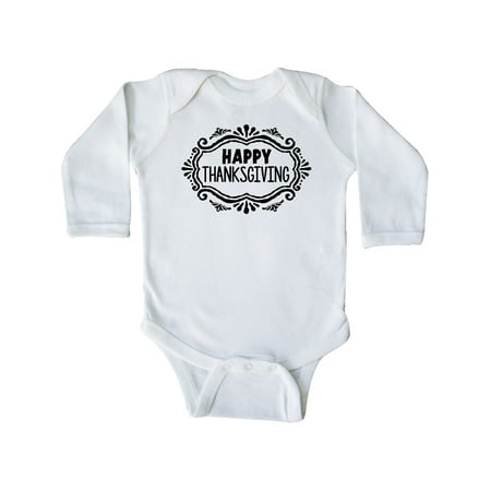 Inktastic Happy Thanksgiving with Decorative Border Gift Baby Boy or Baby Girl Long Sleeve Bodysuit
Inktastic Happy Thanksgiving with Decorative Border Gift Baby Boy or Baby Girl Long Sleeve Bodysuit