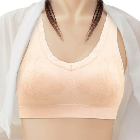 Women No-Steel Ring Solid Color Front Close Bra T Back Plus Size Seamless Unlined Bra Large Bust Underwear Nightwear Lingeries Chemise Nightie Sleepwear
Women No-Steel Ring Solid Color Front Close Bra T Back Plus Size Seamless Unlined Bra Large Bust Underwear Nightwear Lingeries Chemise Nightie Sleepwear
