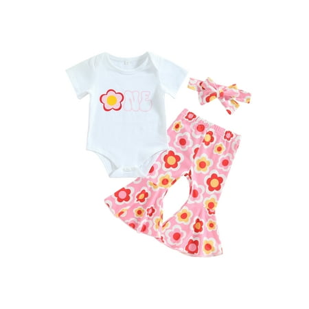 One opening Newborn Baby Girls Fashion Clothing Sets Short Sleeve Letters Print Romper Tops with Flower/Fish Scale Print Flare Pants and Headband
One opening Newborn Baby Girls Fashion Clothing Sets Short Sleeve Letters Print Romper Tops with Flower/Fish Scale Print Flare Pants and Headband