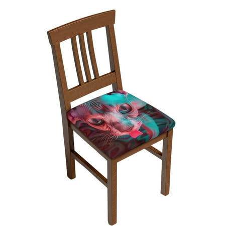 Sigee Psychedelic Hairless Cat for Square Chair Cushion Covers for Furniture Protector Couch Cushion Slipcovers-Six Piece
Sigee Psychedelic Hairless Cat for Square Chair Cushion Covers for Furniture Protector Couch Cushion Slipcovers-Six Piece