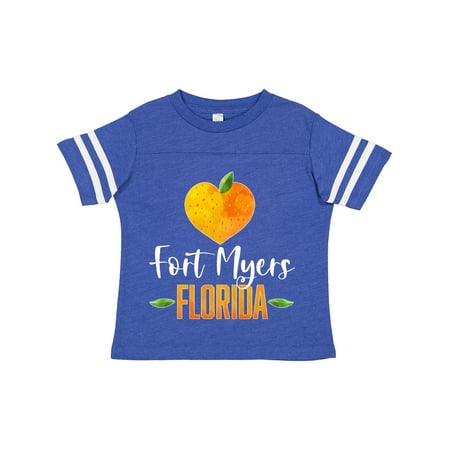 Inktastic Fort Myers Florida Orange in Heart Gift Toddler Boy or Toddler Girl T-Shirt
Inktastic Fort Myers Florida Orange in Heart Gift Toddler Boy or Toddler Girl T-Shirt