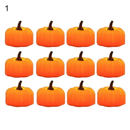 QCTime 12Pcs/Set Pumpkin Shape Candle Light Creative Exquisite Plastic Cute LED Light for Party
QCTime 12Pcs/Set Pumpkin Shape Candle Light Creative Exquisite Plastic Cute LED Light for Party
