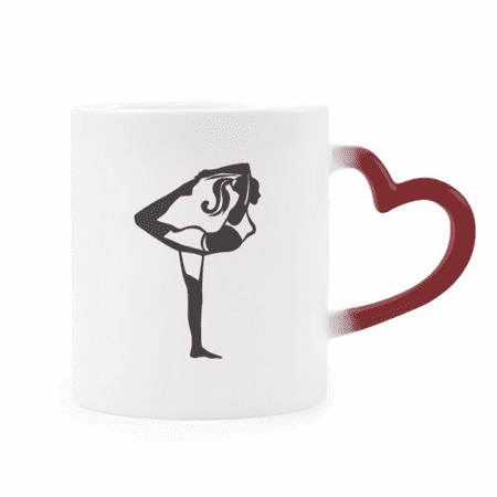 Stretching Yoga Girl Keep Outline Heat Sensitive Mug Red Color Changing Stoneware Cup
Stretching Yoga Girl Keep Outline Heat Sensitive Mug Red Color Changing Stoneware Cup