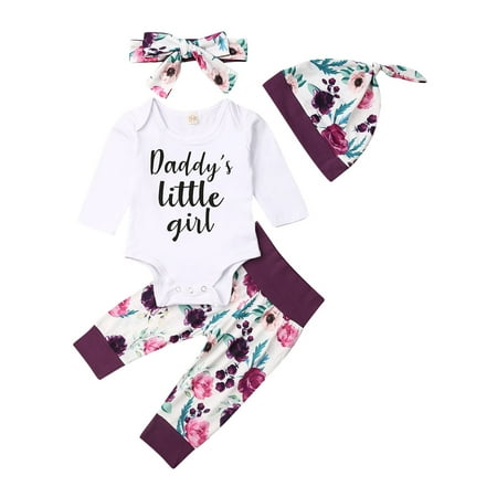 Pudcoco Newborn Infant Baby Girls Clothing Long Sleeve Romper Tops+Pants+Hat+Headband Kids Clothes Sets Casual Newborn Girl Clothes 
Pudcoco Newborn Infant Baby Girls Clothing Long Sleeve Romper Tops+Pants+Hat+Headband Kids Clothes Sets Casual Newborn Girl Clothes