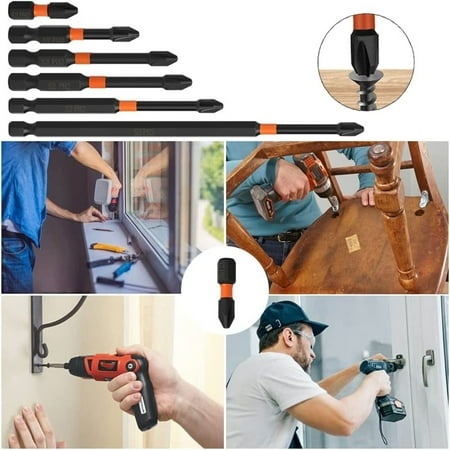 SHENGXINY Daily Supplies Clearance! 6-Pin Magnetic Impact Ph2 S2 Steel Cross Recessed Screwdriver Set 1/4 Inch Hexagon Impact Rod Power Drill For Electric Screwdriver Impact Drill
SHENGXINY Daily Supplies Clearance! 6-Pin Magnetic Impact Ph2 S2 Steel Cross Recessed Screwdriver Set 1/4 Inch Hexagon Impact Rod Power Drill For Electric Screwdriver Impact Drill