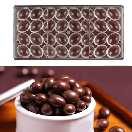 Chocolate Mold Hard Joined Row Plastic Polycarbonate Small Egg Mold Multi-Compartment Transparent Chocolate Baking Mold
Chocolate Mold Hard Joined Row Plastic Polycarbonate Small Egg Mold Multi-Compartment Transparent Chocolate Baking Mold