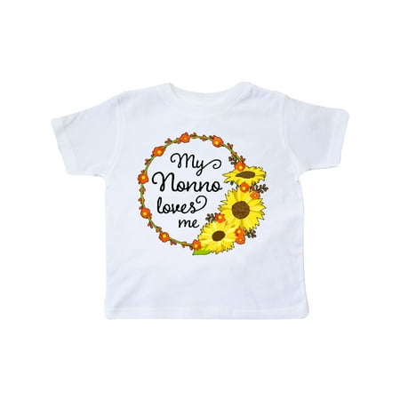 Inktastic My Nonno Loves Me with Sunflower Wreath Gift Toddler Boy or Toddler Girl T-Shirt
Inktastic My Nonno Loves Me with Sunflower Wreath Gift Toddler Boy or Toddler Girl T-Shirt