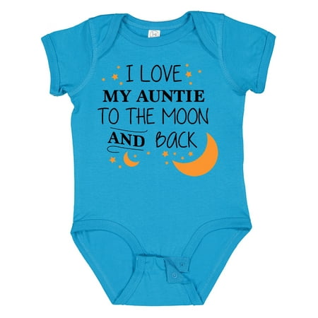 Inktastic I Love My Auntie to the Moon and Back Gift Baby Boy or Baby Girl Bodysuit
Inktastic I Love My Auntie to the Moon and Back Gift Baby Boy or Baby Girl Bodysuit