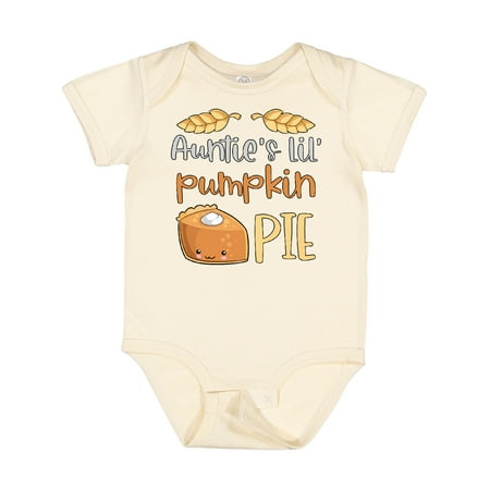 Inktastic Auntie s Lil Pumpkin Pie Cute Baby Thanksgiving Design Gift Baby Boy or Baby Girl Bodysuit
Inktastic Auntie s Lil Pumpkin Pie Cute Baby Thanksgiving Design Gift Baby Boy or Baby Girl Bodysuit