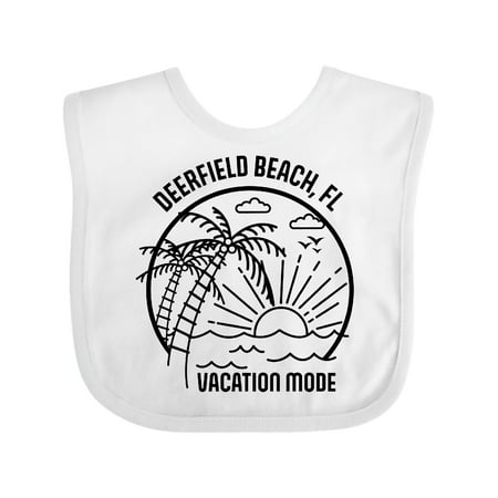 Inktastic Summer Vacation Mode Deerfield Beach Florida Gift Baby Boy or Baby Girl Bib
Inktastic Summer Vacation Mode Deerfield Beach Florida Gift Baby Boy or Baby Girl Bib