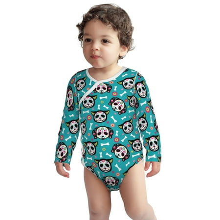 Haiem Skull Cat Printed Unisex-Baby Long Sleeve Onesies Bodysuits Unisex Babies Snap-Up Rompers-18 Months
Haiem Skull Cat Printed Unisex-Baby Long Sleeve Onesies Bodysuits Unisex Babies Snap-Up Rompers-18 Months