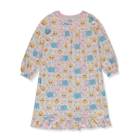CoComelon Girls JJ Nightgown - white 2t (Toddler)