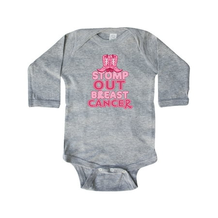 Inktastic Stomp Out Breast Cancer with Pink Cowgirl Boots Gift Baby Boy or Baby Girl Long Sleeve Bodysuit
Inktastic Stomp Out Breast Cancer with Pink Cowgirl Boots Gift Baby Boy or Baby Girl Long Sleeve Bodysuit