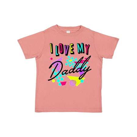 Inktastic I Love My Daddy- 80s Retro Style Gift Toddler Boy or Toddler Girl T-Shirt
Inktastic I Love My Daddy- 80s Retro Style Gift Toddler Boy or Toddler Girl T-Shirt