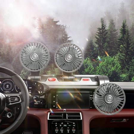 Shldybc Car Fan Portable Vehicle Fan Three Head Electric Fan Vehicle Mounted USB Fan 360 Degree Rotation Auto Cool Fan 2 Speed Strong Wind for Car Home Office Summer Savings Clearance
Shldybc Car Fan Portable Vehicle Fan Three Head Electric Fan Vehicle Mounted USB Fan 360 Degree Rotation Auto Cool Fan 2 Speed Strong Wind for Car Home Office Summer Savings Clearance