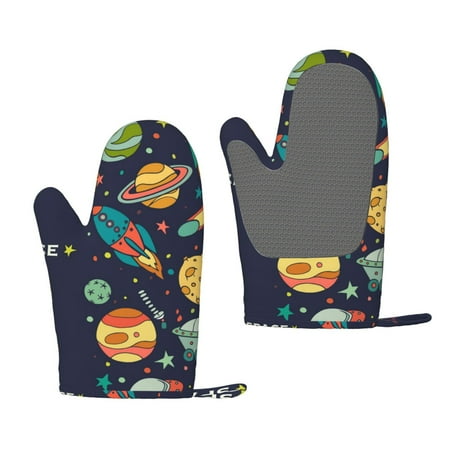Zufioo Space Print Silicone Anti-Scalding Gloves Kitchen Hanging Rope Gloves Kitchen Utensils Suitable for Barbecue Baking Cooking
Zufioo Space Print Silicone Anti-Scalding Gloves Kitchen Hanging Rope Gloves Kitchen Utensils Suitable for Barbecue Baking Cooking