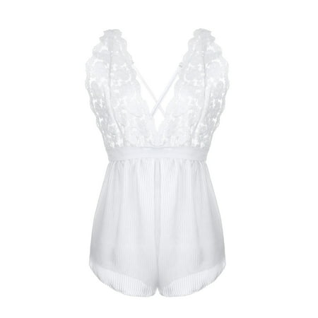 WFPLHFT Lace Embroidery Lingerie Women Underwear Sleepwear Bodysuit Jumpsuit Teddy
WFPLHFT Lace Embroidery Lingerie Women Underwear Sleepwear Bodysuit Jumpsuit Teddy