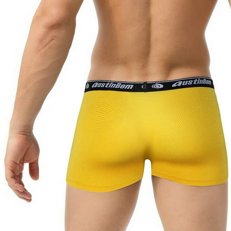 QWERTYU Mens Stretch Comfort Pouch Underwear Breathable Male Soft Briefs Trunks XL Yellow
QWERTYU Mens Stretch Comfort Pouch Underwear Breathable Male Soft Briefs Trunks XL Yellow
