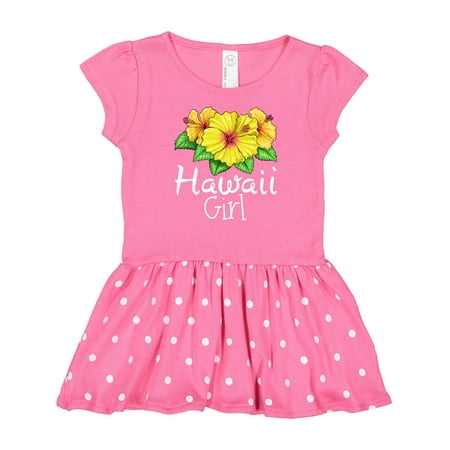 Inktastic Hawaii Girl Hibiscus Flowers Gift Baby Girl Dress