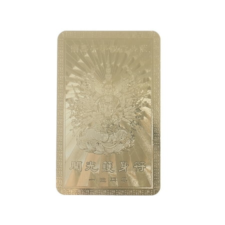 Opening Guanyin Amulets Card For Business Smooth The Feng Shui Amulet Home Decor