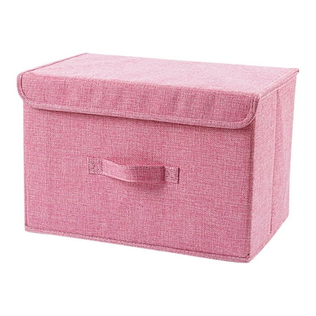 

Large Storage Bags Cotton And Linen Cloth Covered Storage Box Clothing And Debris Storage Artifacts Household Daily Collapsible Washing Box